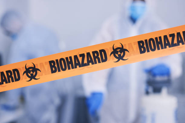 Professional Biohazard technician working in Hillsboro, WI